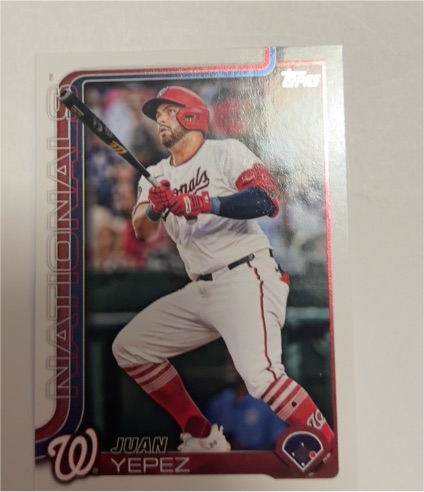 2025 Topps Series 2 #679 Juan Yepez — front