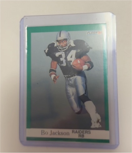 1991 Fleer #110 Bo Jackson — front
