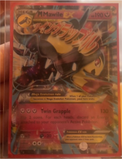 2016 Pokémon TCG Mega Mawile EX XY104 — front