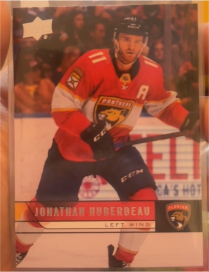 2021-22 Upper Deck Extended Series Retro #T-32 Jonathan Huberdeau — front