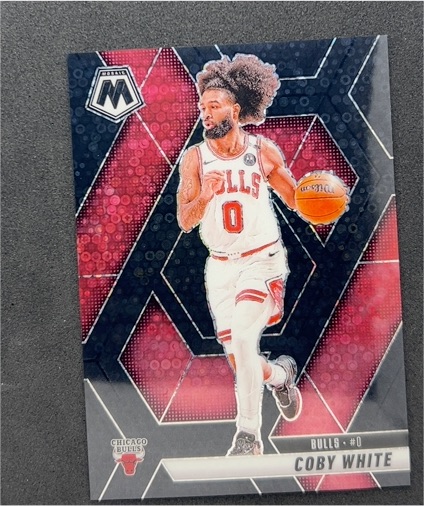 2024-25 Panini Mosaic #3 Coby White — front