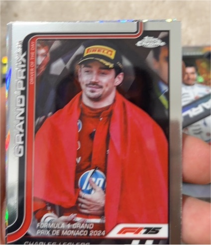2025 Topps Chrome Formula 1 #129 Charles Leclerc — front