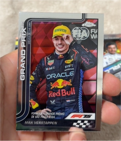 2025 Topps Chrome Formula 1 #142 Max Verstappen — front