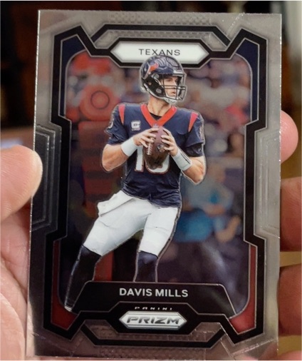 2023 Panini Prizm #117 Davis Mills — front