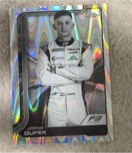 2024 Topps Chrome Formula 1 #69 Joshua Dufek — front