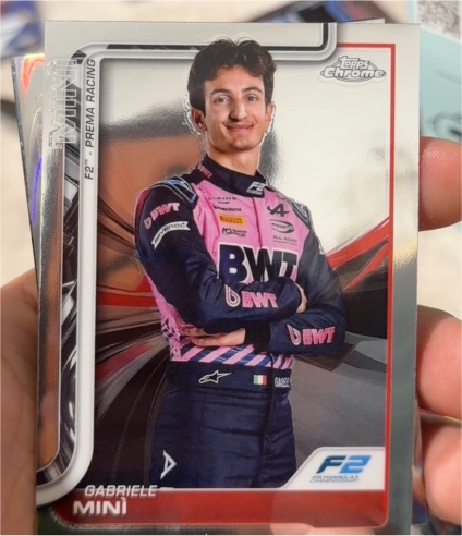 2025 Topps Chrome Formula 1 #29 Gabriele Mini — front