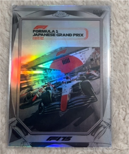 2025 Topps Chrome F1 Japanese Grand Prix #F175-3 Diamond Drives — front