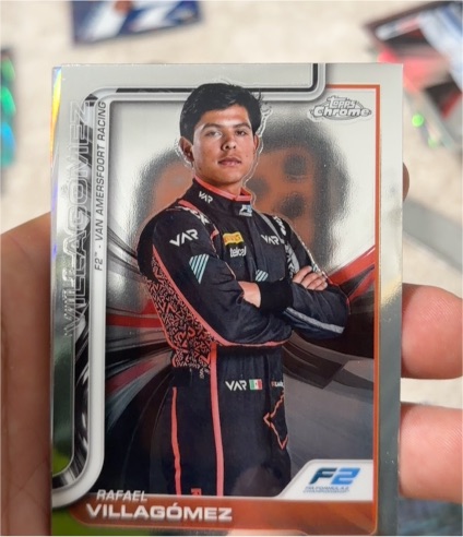 2024 Topps Chrome Formula 1 #40 Rafael Villagómez — front