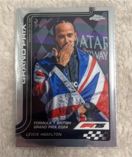 2025 Topps Chrome Formula 1 #133 Lewis Hamilton — front
