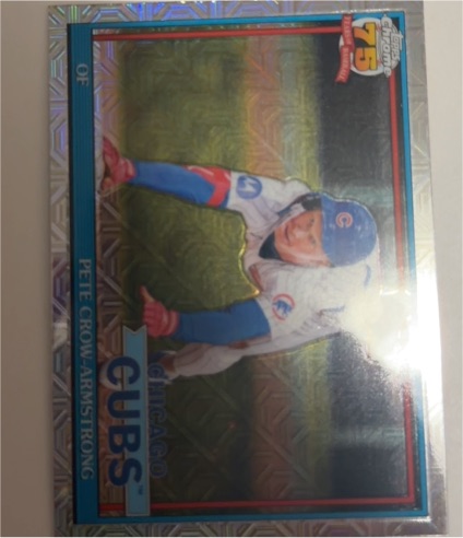 2026 Topps Series 1 Silver Pack Mojo #91C-91 Pete Crow-Armstrong — front