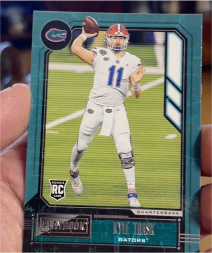 2021 Panini Chronicles Draft Picks Playbook #339 Kyle Trask — front