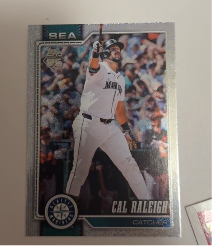 2026 Topps Series 1 #140 Cal Raleigh — front