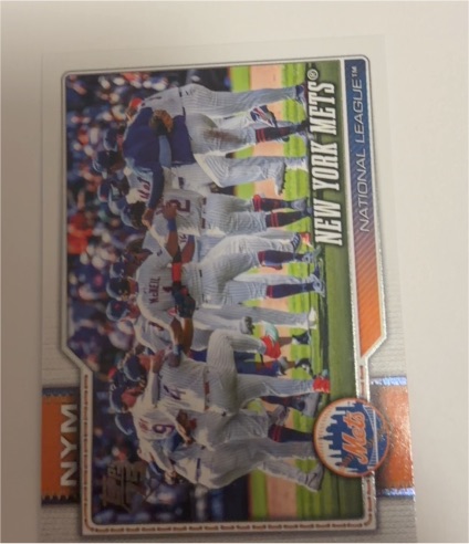 2026 Topps Series 1 #291 New York Mets Team Card — front