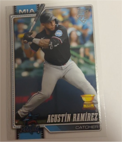 2026 Topps Series 1 #287 Agustin Ramirez — front