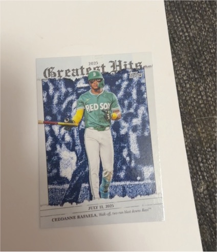 2025 Topps Greatest Hits #GH-3 Ceddanne Rafaela — front