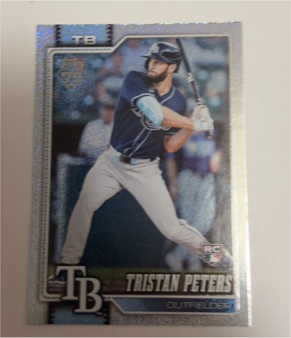2026 Topps Series 1 #330 Tristan Peters — front