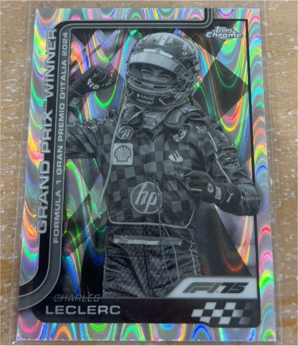2025 Topps Chrome Formula 1 F1 #108 Charles Leclerc — front