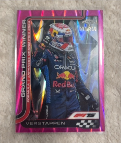 2025 Topps Chrome Formula 1 #101 Max Verstappen — front