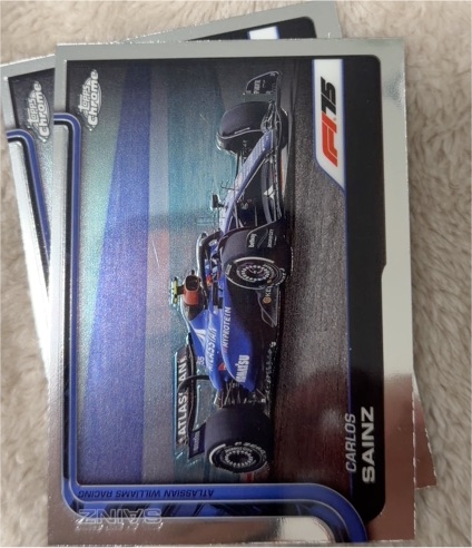 2025 Topps Chrome Formula 1 #90 Carlos Sainz — front