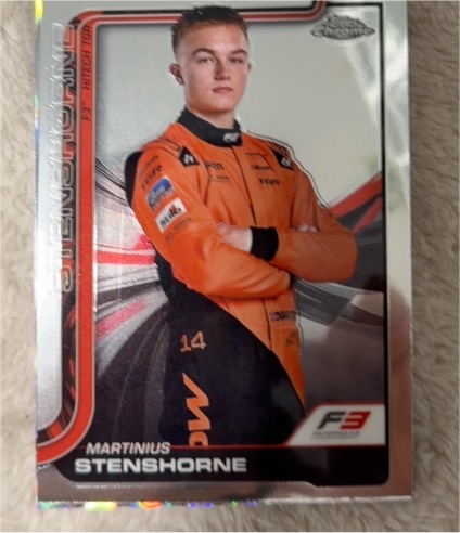 2025 Topps Chrome Formula 1 #57 Martinius Stenshorne — front