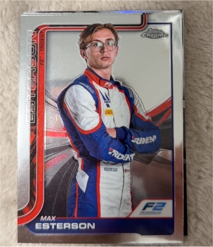 2025 Topps Chrome Formula 1 #39 Max Esterson — front