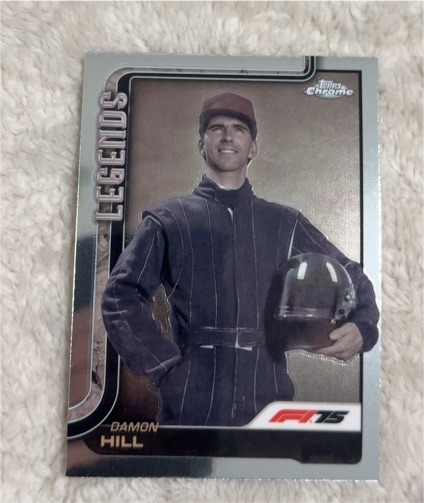 2025 Topps Chrome Formula 1 #150 Damon Hill Legends — front