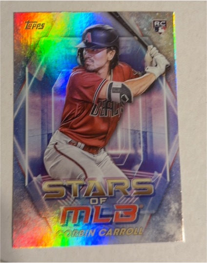 2023 Topps Stars of MLB #SMLB-34 Corbin Carroll — front