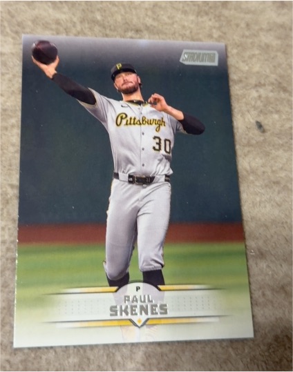 2025 Topps Stadium Club #105 Paul Skenes — front