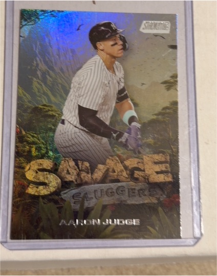 2025 Topps Stadium Club #SS-19 Aaron Judge Savage Sluggers — front