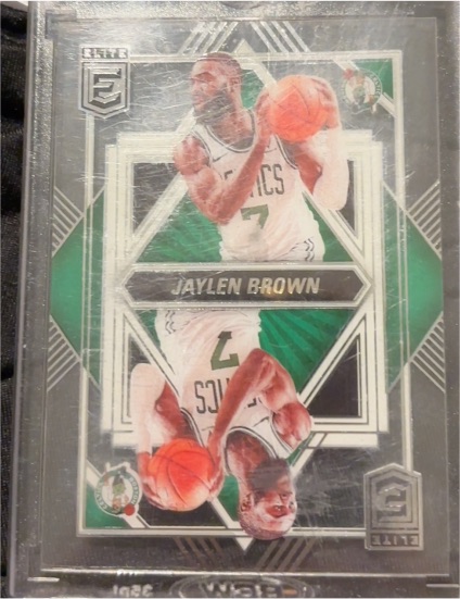 2021-22 Donruss Elite #28 Jaylen Brown — front