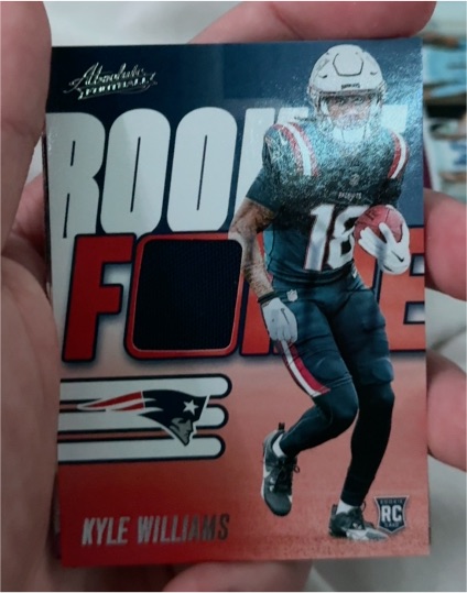 2025 Panini Absolute #RF-KWS Kyle Williams Rookie Force — front