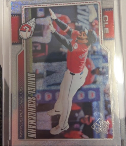 2026 Topps Series 1 #59 Daniel Schneemann Cleveland Guardians — front