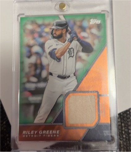 2026 Topps Series 1 Major League Material #MLM-RG Riley Greene — front