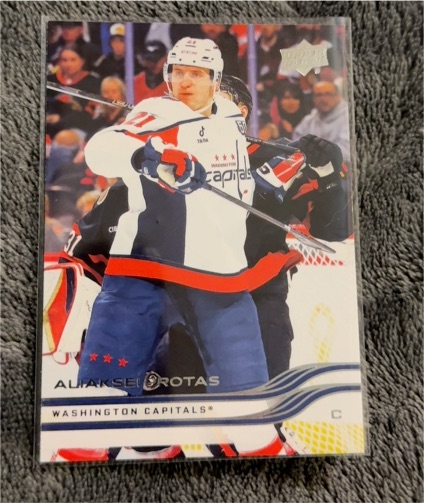 2025-26 Upper Deck Series 1 #188 Aliaksei Protas — front