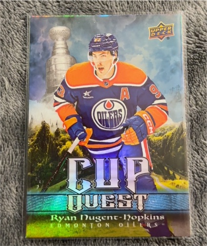 2025-26 Upper Deck Series 1 #CQ-11 Ryan Nugent-Hopkins Cup Quest — front