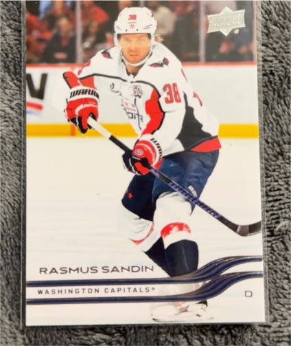 2025-26 Upper Deck #192 Rasmus Sandin Washington Capitals — front