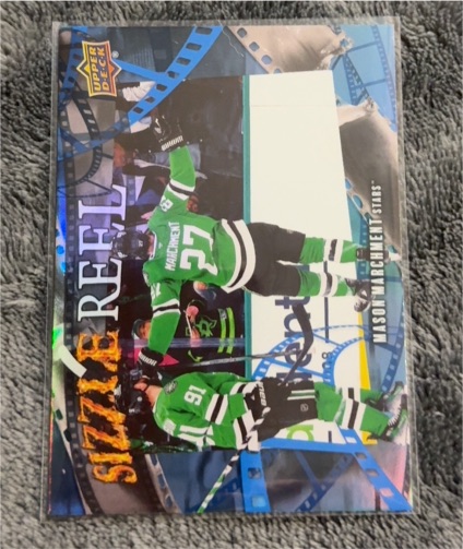 2025-26 Upper Deck #SR-8 Mason Marchment Sizzle Reel — front