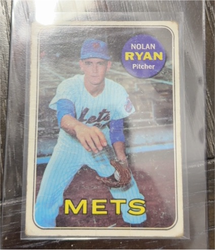 1969 Topps #533 Nolan Ryan — front