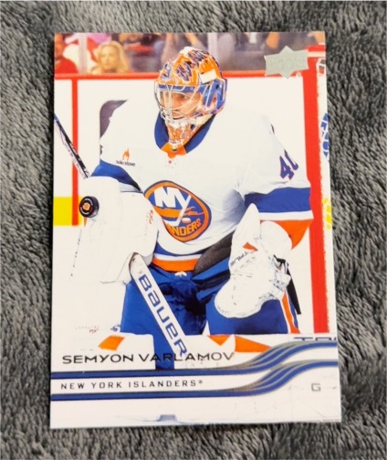 2025-26 Upper Deck Series 1 #108 Semyon Varlamov — front