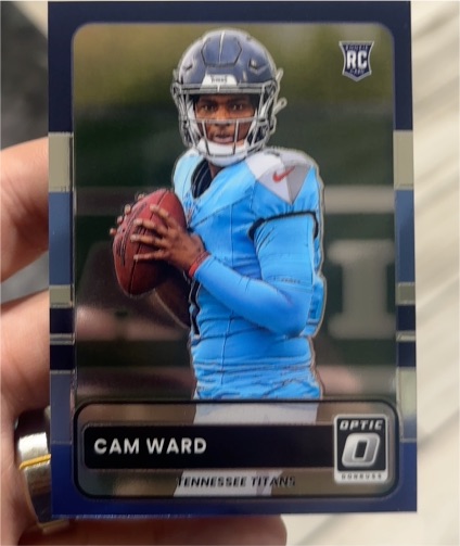 2025 Panini Donruss Optic #1 Cam Ward — front