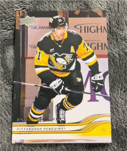 2025-26 Upper Deck Series 1 #131 Evgeni Malkin — front