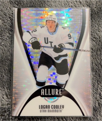 2025-26 Upper Deck Allure #23 Logan Cooley Utah Mammoth — front