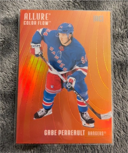 2025-26 Upper Deck Allure Color Flow #CF-16 Gabe Perreault — front