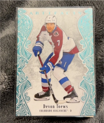 2025-26 Upper Deck Artifacts #89 Devon Toews — front