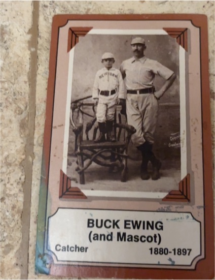 1974 Fleer Pioneers of Baseball #3 Buck Ewing — front