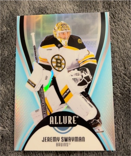 2025-26 Upper Deck Allure #62 Jeremy Swayman — front