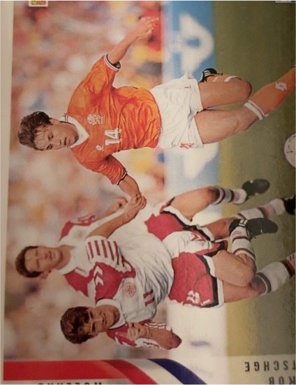 1994 Upper Deck World Cup #175 Dennis Bergkamp — front