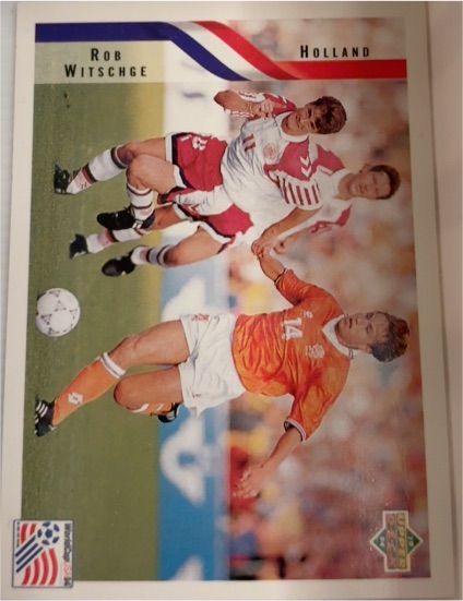 1994 Upper Deck World Cup Contenders #176 Rob Witschge — front