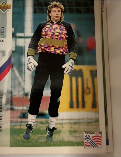 1994 Upper Deck World Cup #253 Dmitri Kharine — front