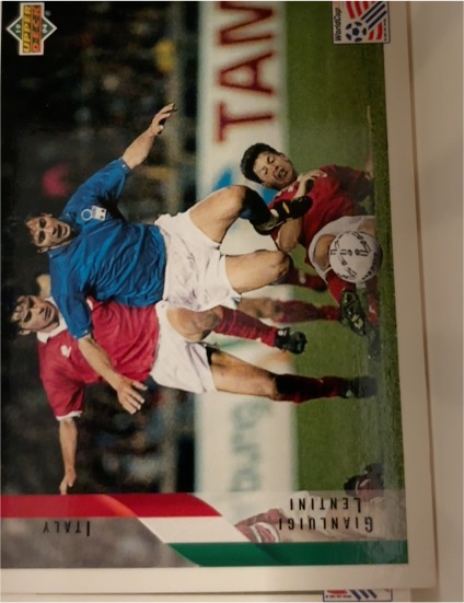 1994 Upper Deck World Cup Contenders #159 Gianluigi Lentini — front